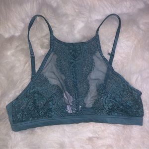 Victoria's Secret Green Halter Bralette